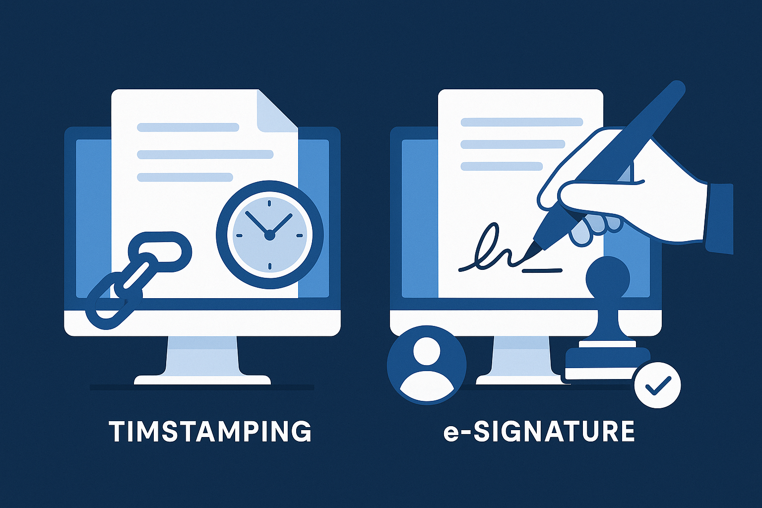 Timestamping vs. eSignature: What’s the Difference—and When Should You Use Each?